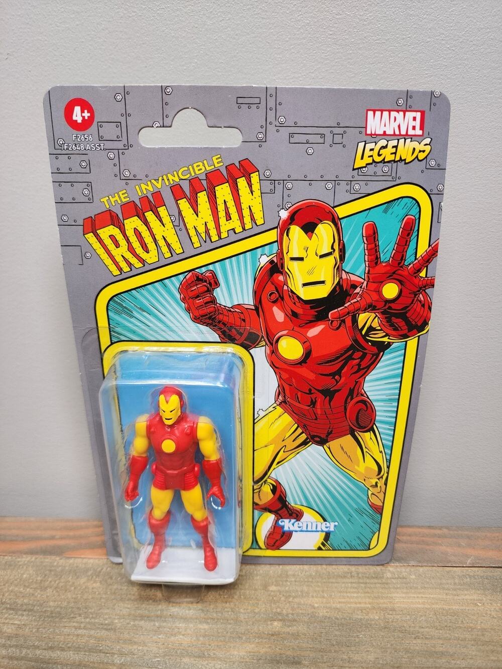 Marvel Legends Retro Kenner The Invincible Iron Man 3.75" Action Figure